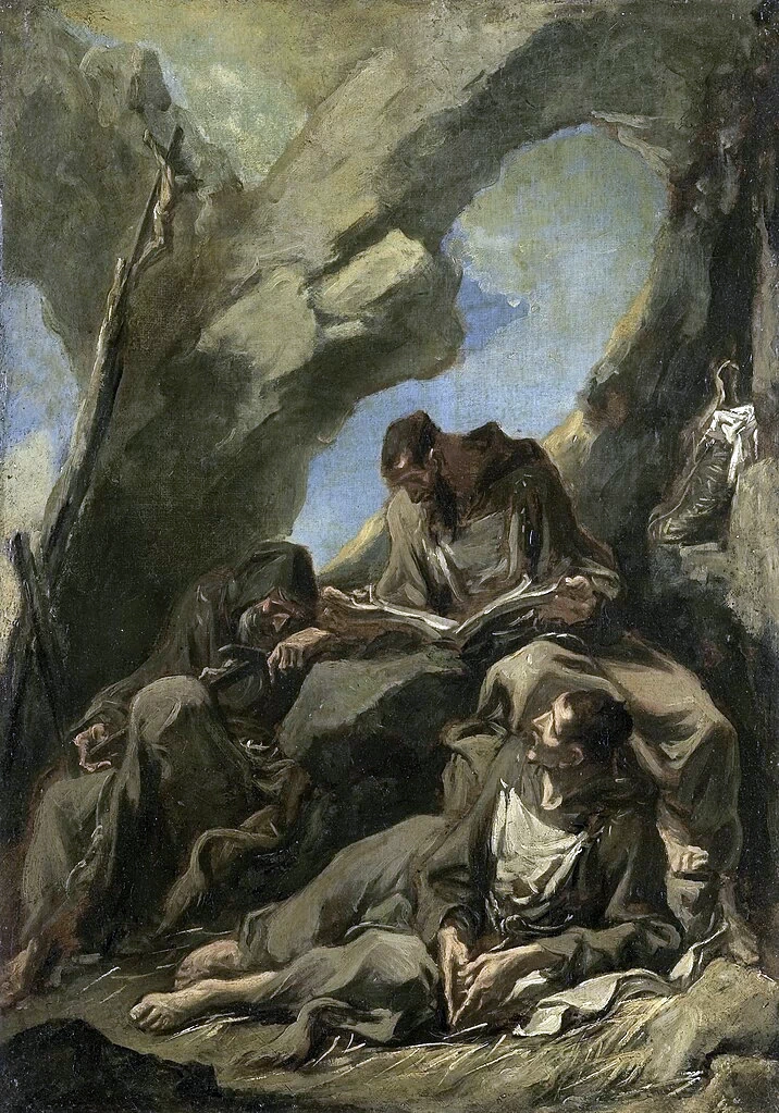 Tre monaci camaldolesi in preghiera - Rijksmuseum Amsterdam, Amsterdam